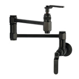 Whitaker Two-Handle 1-Hole Wall Mount Pot Filler Faucet