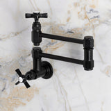 Millennium Two-Handle 1-Hole Wall Mount Pot Filler Faucet