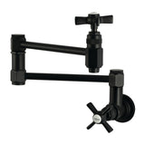 Millennium Two-Handle 1-Hole Wall Mount Pot Filler Faucet
