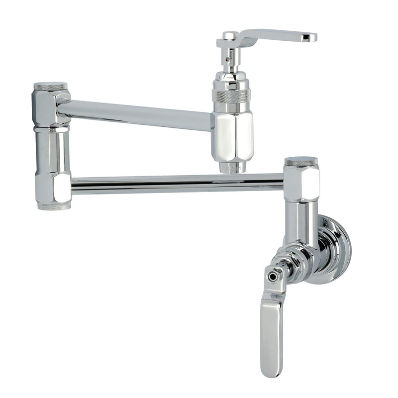 Whitaker Two-Handle 1-Hole Wall Mount Pot Filler Faucet