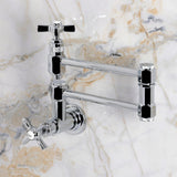 Millennium Two-Handle 1-Hole Wall Mount Pot Filler Faucet