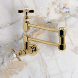 Millennium Two-Handle 1-Hole Wall Mount Pot Filler Faucet