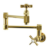 Millennium Two-Handle 1-Hole Wall Mount Pot Filler Faucet