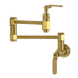 Whitaker Two-Handle 1-Hole Wall Mount Pot Filler Faucet
