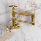 Millennium Two-Handle 1-Hole Wall Mount Pot Filler Faucet