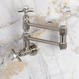 Millennium Two-Handle 1-Hole Wall Mount Pot Filler Faucet