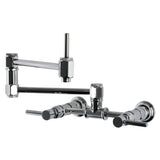 Concord Two-Handle 2-Hole Wall Mount Pot Filler Faucet