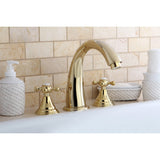 Vintage Two-Handle 3-Hole Deck Mount Roman Tub Faucet