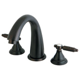 Georgian Two-Handle 3-Hole Deck Mount Roman Tub Faucet