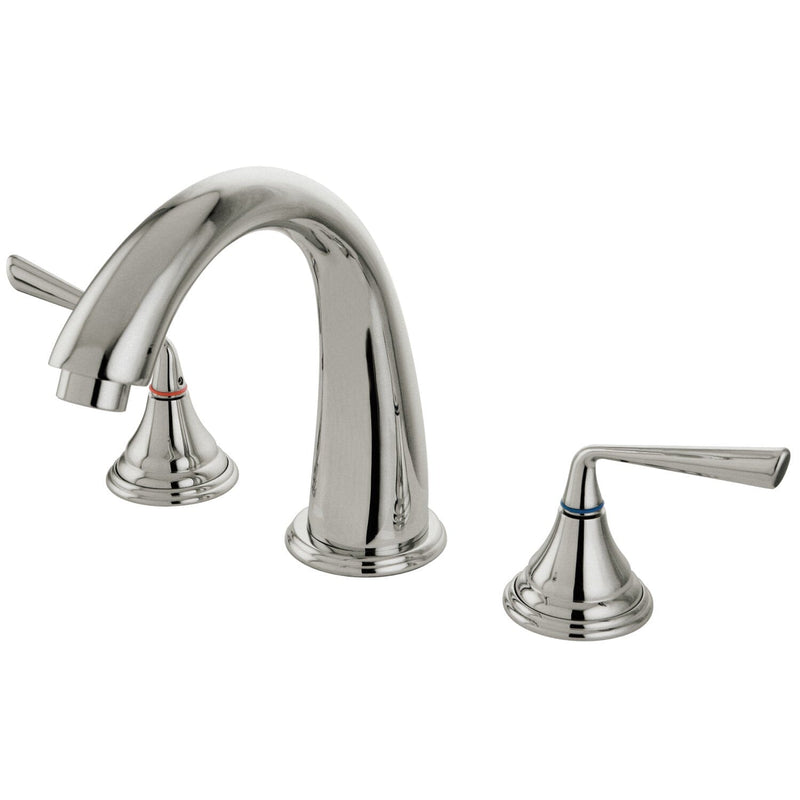 Silver Sage Two-Handle 3-Hole Deck Mount Roman Tub Faucet