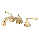 Silver Sage Two-Handle 3-Hole Deck Mount Roman Tub Faucet