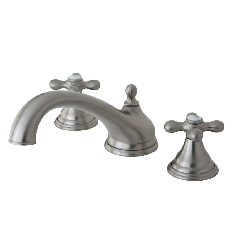 Vintage Two-Handle 3-Hole Deck Mount Roman Tub Faucet
