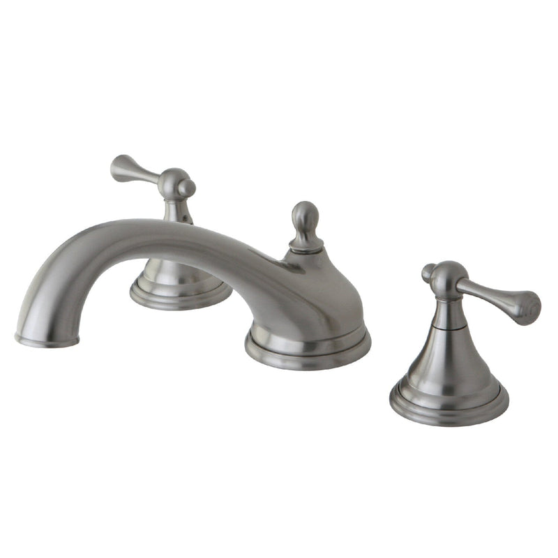 Vintage Two-Handle 3-Hole Deck Mount Roman Tub Faucet