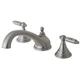 Georgian Two-Handle 3-Hole Deck Mount Roman Tub Faucet
