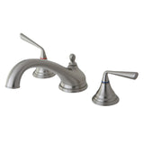 Silver Sage Two-Handle 3-Hole Deck Mount Roman Tub Faucet