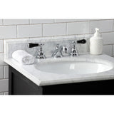 Duchess Two-Handle 3-Hole Deck Mount Widespread Bathroom Faucet with Brass Pop-Up Drain