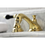 Duchess Two-Handle 3-Hole Deck Mount Widespread Bathroom Faucet with Brass Pop-Up Drain