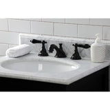 Duchess Two-Handle 3-Hole Deck Mount Widespread Bathroom Faucet with Brass Pop-Up Drain