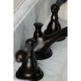 Duchess Two-Handle 3-Hole Deck Mount Widespread Bathroom Faucet with Brass Pop-Up Drain
