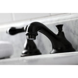 Duchess Two-Handle 3-Hole Deck Mount Widespread Bathroom Faucet with Brass Pop-Up Drain