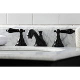 Duchess Two-Handle 3-Hole Deck Mount Widespread Bathroom Faucet with Brass Pop-Up Drain
