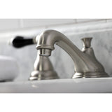 Duchess Two-Handle 3-Hole Deck Mount Widespread Bathroom Faucet with Brass Pop-Up Drain