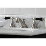 Duchess Two-Handle 3-Hole Deck Mount Widespread Bathroom Faucet with Brass Pop-Up Drain