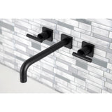 Manhattan Two-Handle 3-Hole Wall Mount Tub Faucet