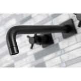 Concord Two-Handle 3-Hole Wall Mount Tub Faucet