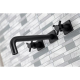 Concord Two-Handle 3-Hole Wall Mount Tub Faucet