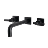 Milano Two-Handle 3-Hole Wall Mount Tub Faucet