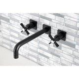 Millennium Two-Handle 3-Hole Wall Mount Tub Faucet