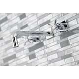 Essex Two-Handle 3-Hole Wall Mount Tub Faucet