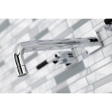 Kaiser Two-Handle 3-Hole Wall Mount Tub Faucet