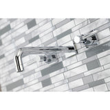 Concord Two-Handle 3-Hole Wall Mount Tub Faucet
