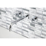 Concord Two-Handle 3-Hole Wall Mount Tub Faucet