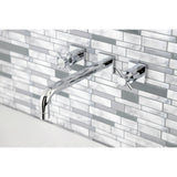 Concord Two-Handle 3-Hole Wall Mount Tub Faucet