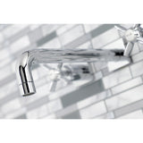 Millennium Two-Handle 3-Hole Wall Mount Tub Faucet