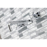 Millennium Two-Handle 3-Hole Wall Mount Tub Faucet