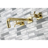 Essex Two-Handle 3-Hole Wall Mount Tub Faucet