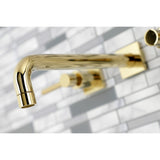 Concord Two-Handle 3-Hole Wall Mount Tub Faucet