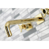 Concord Two-Handle 3-Hole Wall Mount Tub Faucet