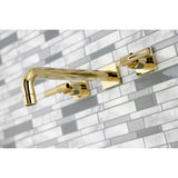 Milano Two-Handle 3-Hole Wall Mount Tub Faucet