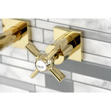 Millennium Two-Handle 3-Hole Wall Mount Tub Faucet