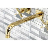 Millennium Two-Handle 3-Hole Wall Mount Tub Faucet
