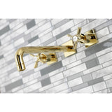 Millennium Two-Handle 3-Hole Wall Mount Tub Faucet