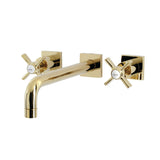 Millennium Two-Handle 3-Hole Wall Mount Tub Faucet