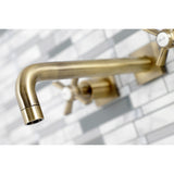 Millennium Two-Handle 3-Hole Wall Mount Tub Faucet