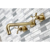 Millennium Two-Handle 3-Hole Wall Mount Tub Faucet