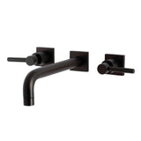 Concord Two-Handle 3-Hole Wall Mount Tub Faucet
